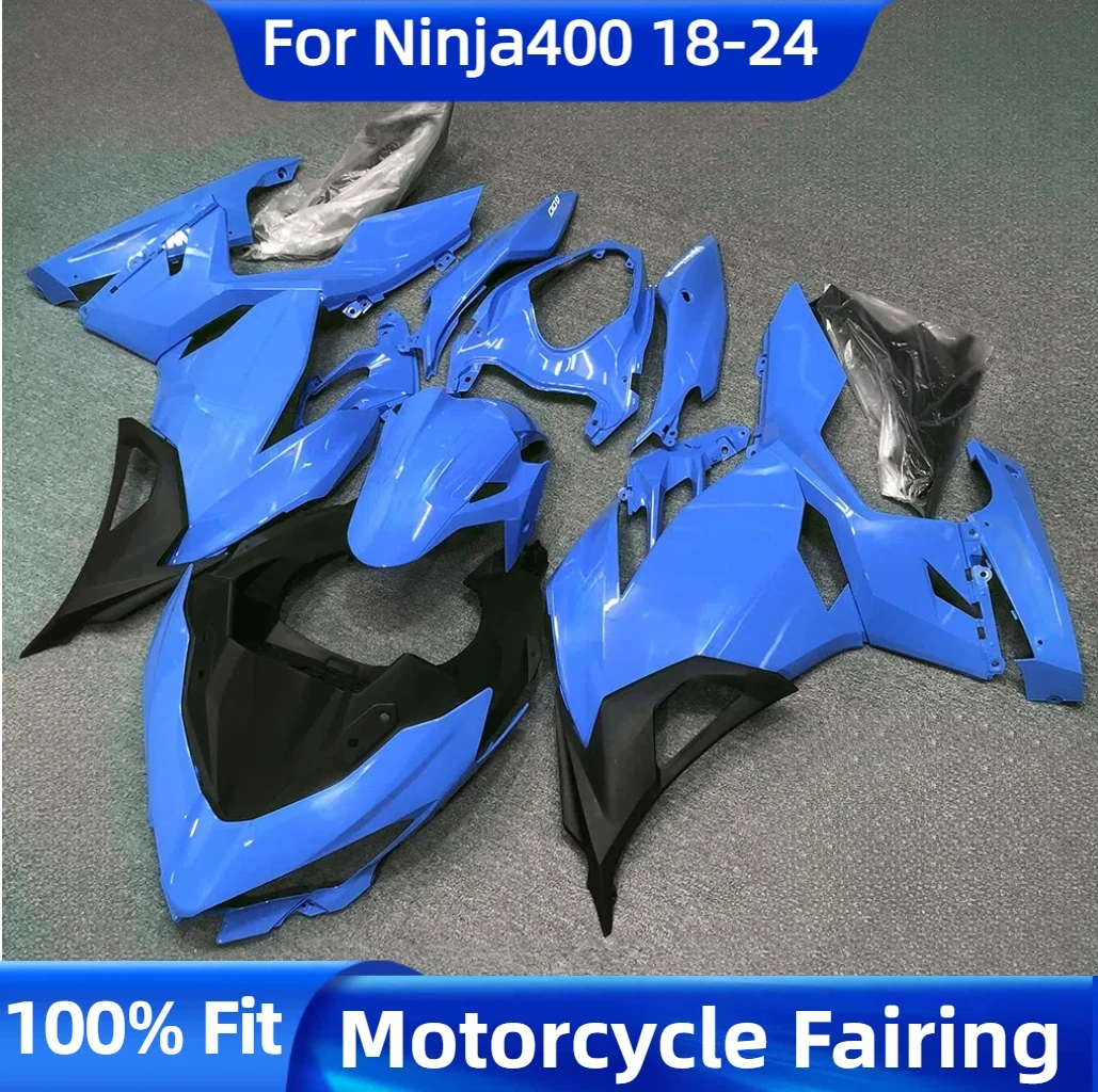 For KAWASAKI NINJA 400 ZX400 EX400 Ninja400 2018 - 2024 Motorcycle Fairings Injection Mold Painted ABS Plastic Bodywork Kit Sets