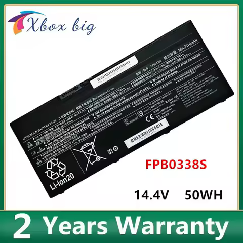 FPB0338S FPCBP529 FMVNBP247 Laptop Battery For FUJITSU LifeBook E559 E549 E459 E548 E449 14.4V 3490mAh 50WH