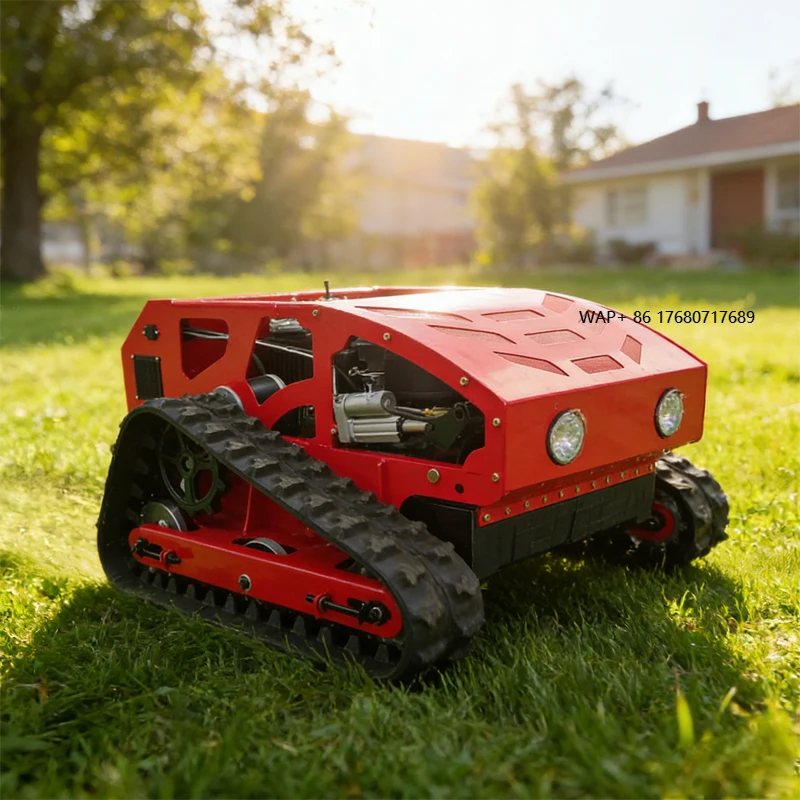 Hot-selling Mini Small Remote-controlled Lawn Mower, High-power, High-quality New 360-degree Rotating Garden Weeder