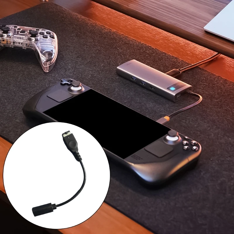 Кабель для зарядки, консольный кабель USB C, провод, игровые аксессуары, 10 см