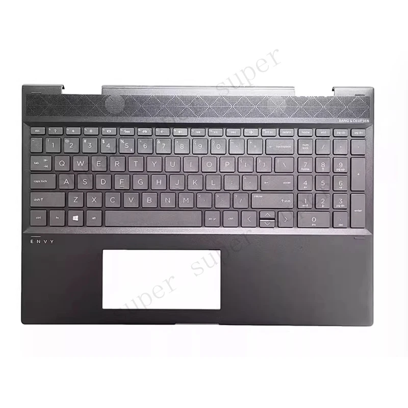 S+   New For HP ENVY X360 15-CN TPN-W134 Top Cover / Case with Keyboard L20746-001
