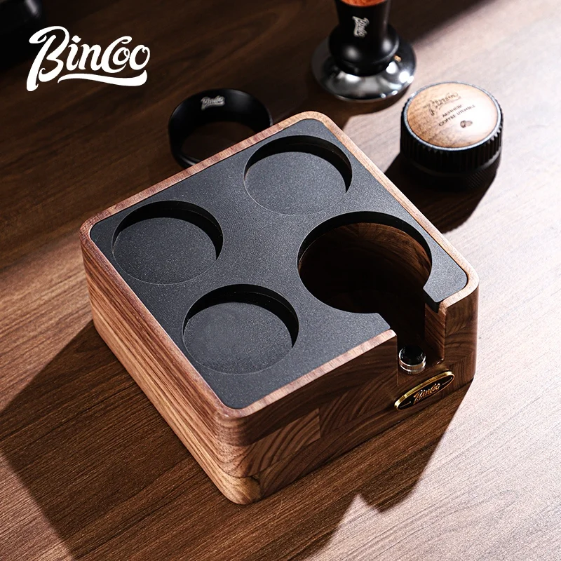 BINCOO Portafilter Storage Base Set 51MM 58MM Coffee Tamper Coffee Distributor Espresso Barista Tools view 2