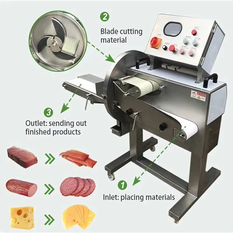Commercial Meat Cutter Machine Price Beef Pork Frozen Meat Dicing Machine for Factory