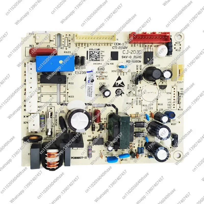 for BCD-518WT 1645519 Refrigerator Computer Board Used Good Working Condition Replacement Main Control PCB Module