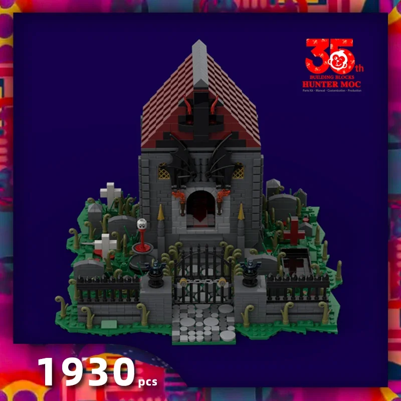 

spooky halloween block farm brick tractor pumpkin building blocks magic movie halloween cemetery building blocks vampire