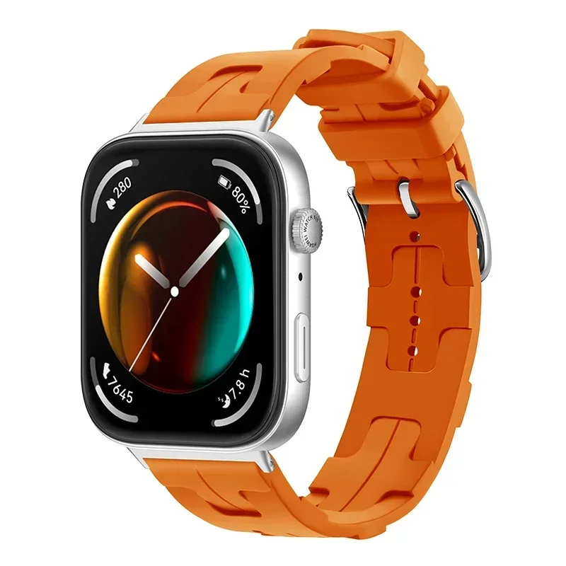 Silicone Sport Strap Comfortable Sport Band Replacement Sport Watchband Bracelet Wristband for Huawei Watch FIT 3 Accessories