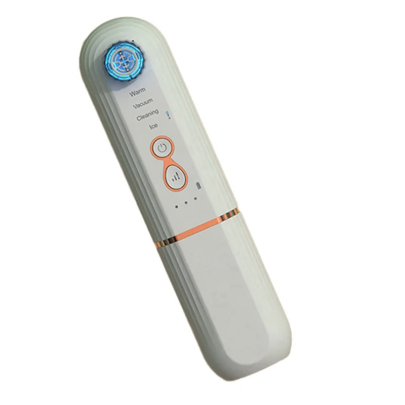 Очиститель для лица, красный, синий светодиодный, маленький пузырьковый электрический черный инструмент, машина для удаления прыщей, очиститель пор, вакуумный инструмент для удаления прыщей