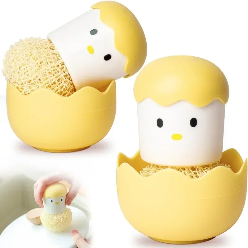 

Handheld Dishwashing Brush Kitchen Detachable Cleaning Brush Kitchen Cleaning Sponge Dishwashing Brush Balls Kitchen Accessories