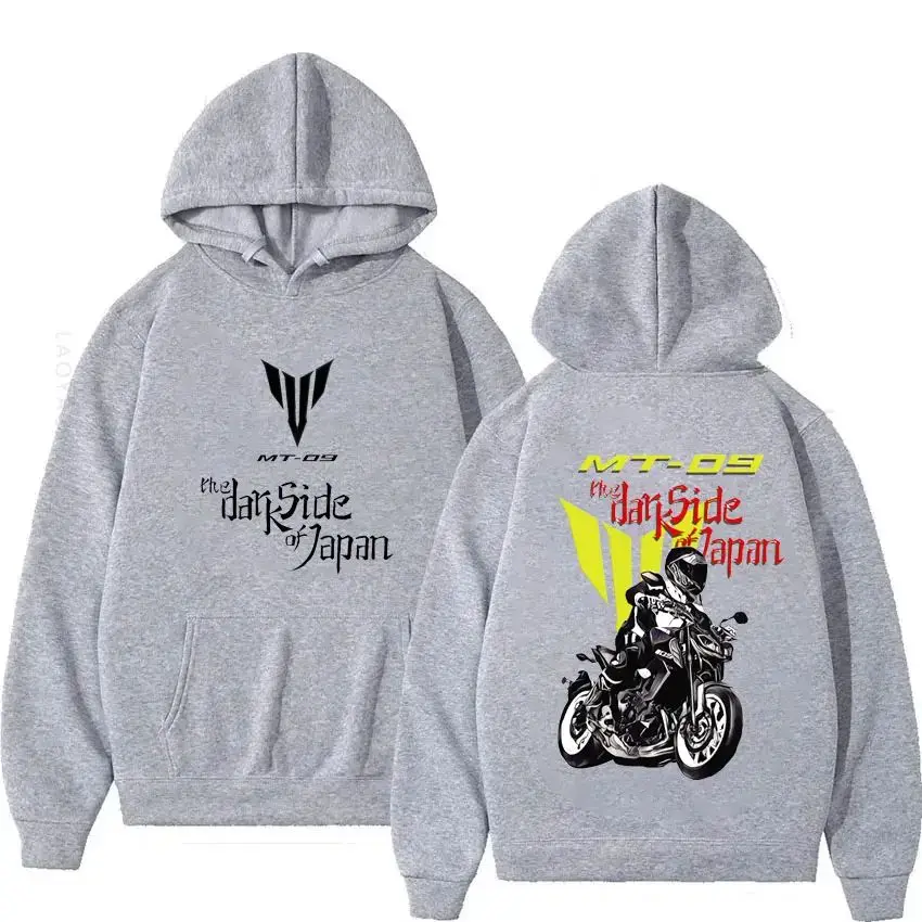 The Dark Side of Japan Motorcycle MT 09 07 10 01 Hoodies for Men Men's Autumn Clothing New & Sweatshirts Hooded Shirt Pullovers