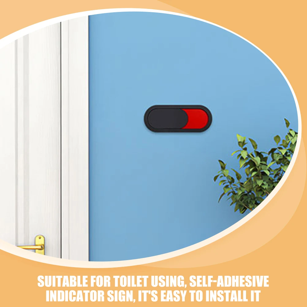 

8 Pcs Status Switch Sign Office Door Signs Privacy Open Closed Restroom Outdoor