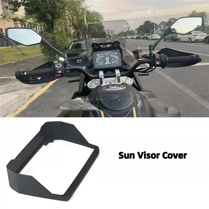 

A30P-Motorcycle Accessories Sun Visor Cover Instrument Screen Sunshade Guard Protection For Voge DS900X DSX 900 DSX