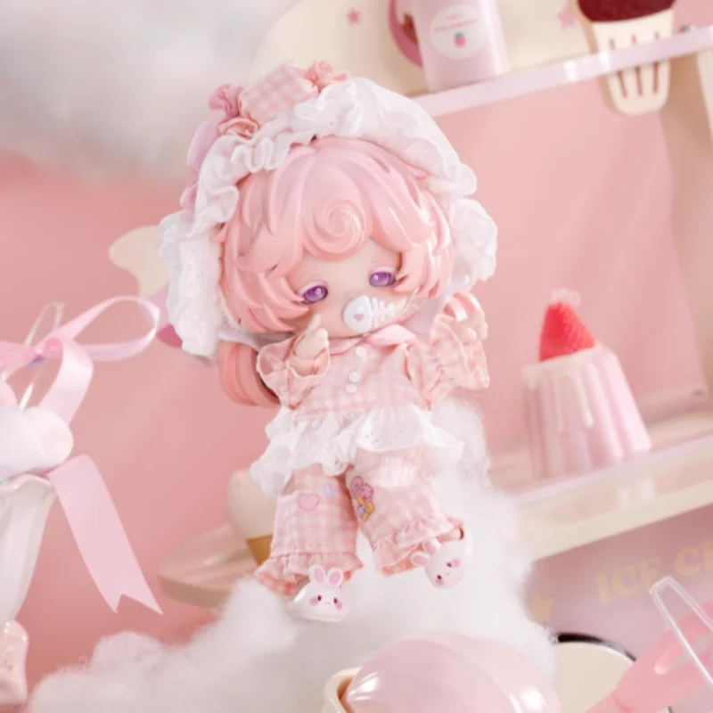 

Kawaii Electric Pet BJD Модная кукла Milk Cake Dream Puff Series Слепая коробка Игрушка со шарниром Подвижные руки Коллекционный подарок ручной работы