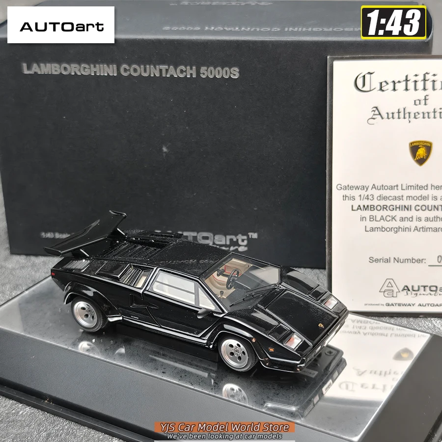 AUTOART New 1/43 LAMBORGHINI COUNTACH 5000 S car model Static