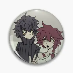 Zeno Remake Soft Button Pin Brooch Lover Funny Cartoon Fashion Jewelry Creative Metal Women Decor Clothes Collar Lapel Pin Cute