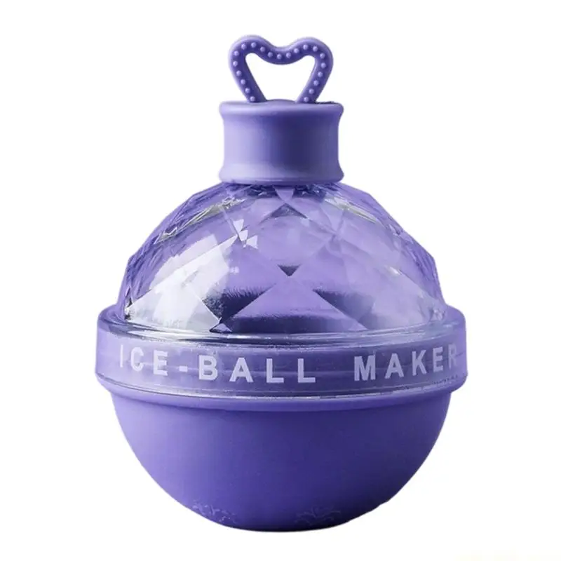 QX2E Premium Silicone Ice Cubes Molds Heart With Smooth Finishes Ice Cubes Tray For Quick And Hassle Release Demolding