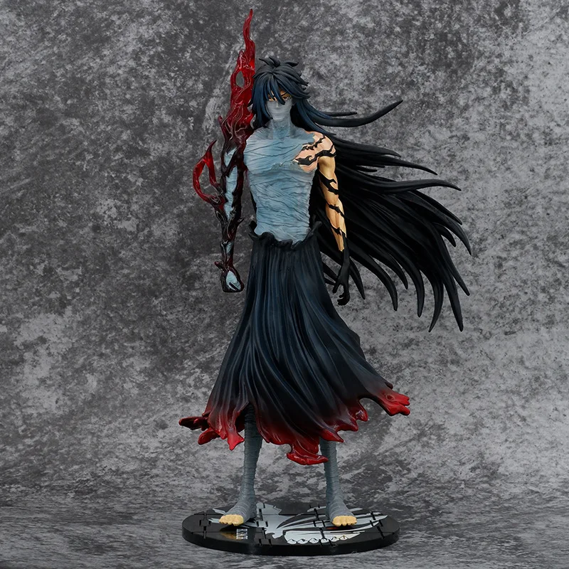 

35CM BLEACH Anime Figure Kurosaki Ichigo toy model Action Figures statue Collection Desktop decoration Pendant kid birthday Gift