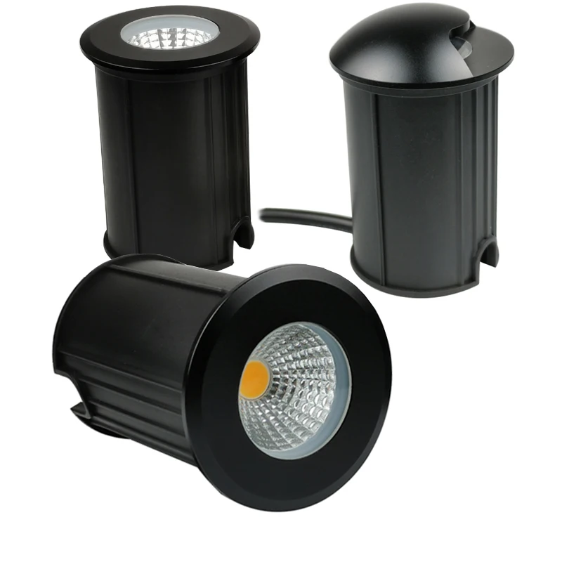 3W 5W 10W LED Garden Light IP67 AC110V 220V DC12V Spotlights Outdoor Recessed Underground Lamp Floor Landscape Lighting