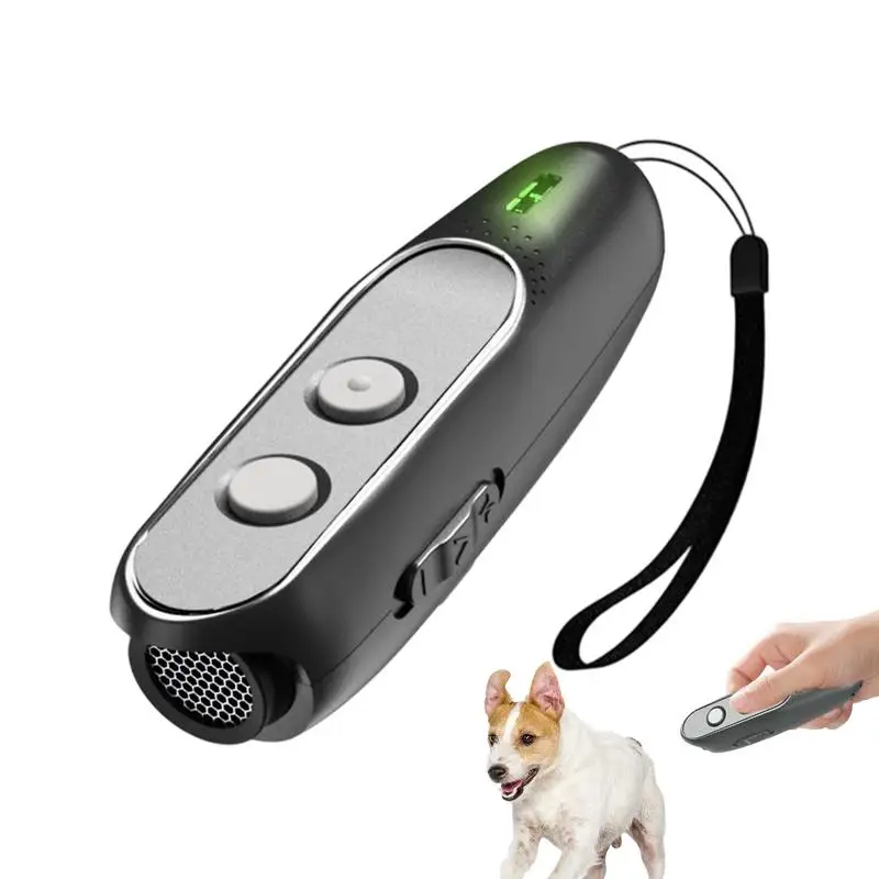 

Anti Barking Device Puppy Training Device Electric Trainer Portable Bark Stopper For Puppies Breeds Indoor Outdoor Use