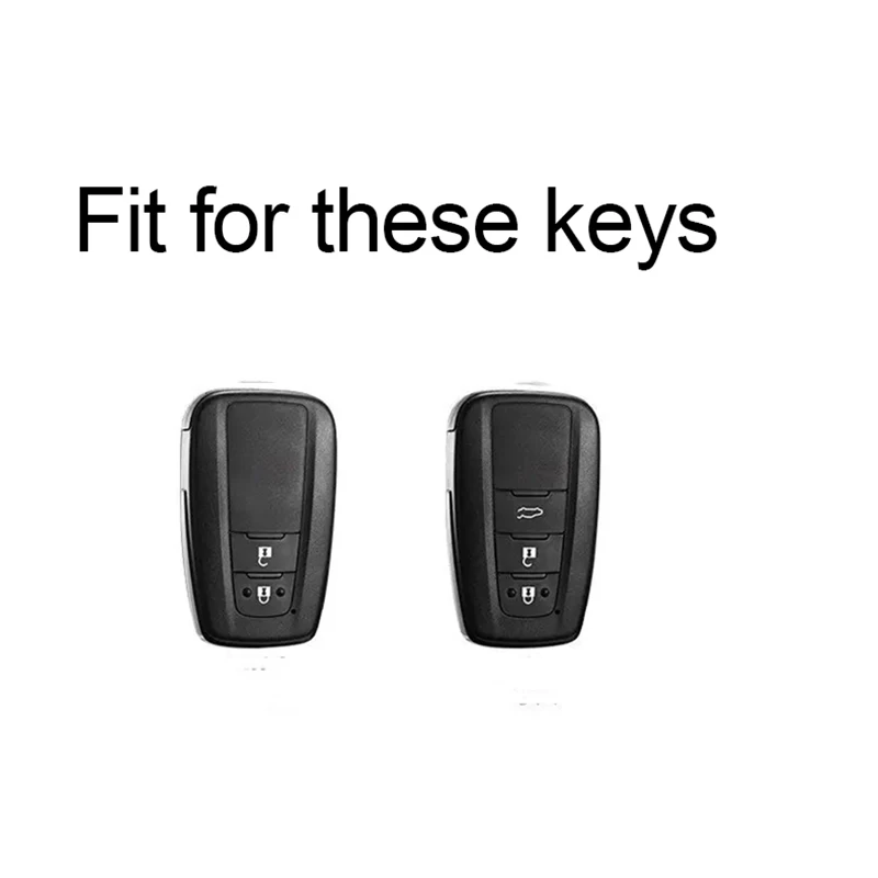 TPU Car Remote Key Case Cover Shell Fob For Toyota CHR Camry Corolla RAV4 Highlander C-HR Prius Land Cruiser Prado 2 3 4 Button