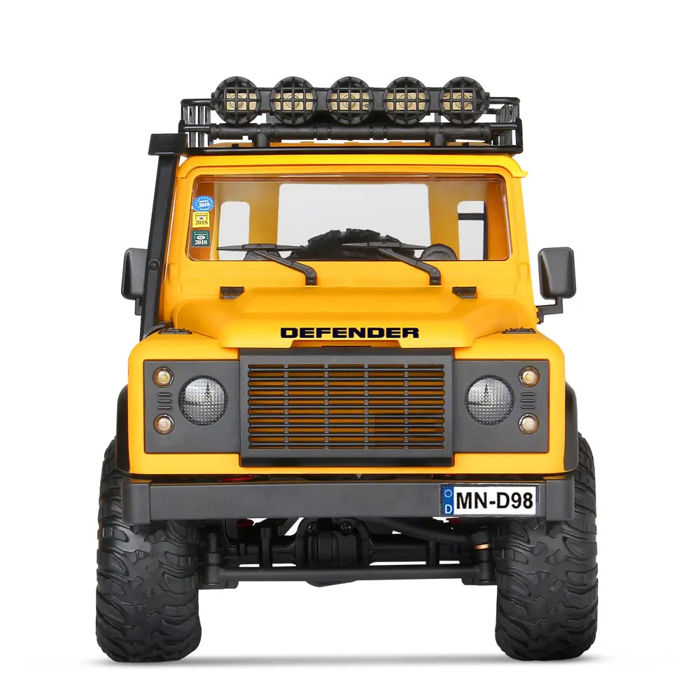 2022 NEW MN98 1:12 RC Car 2.4G 4WD RTR Version RC Rock Crawler Defender Pickup Remote Control Truck for Boys Gifts Toys