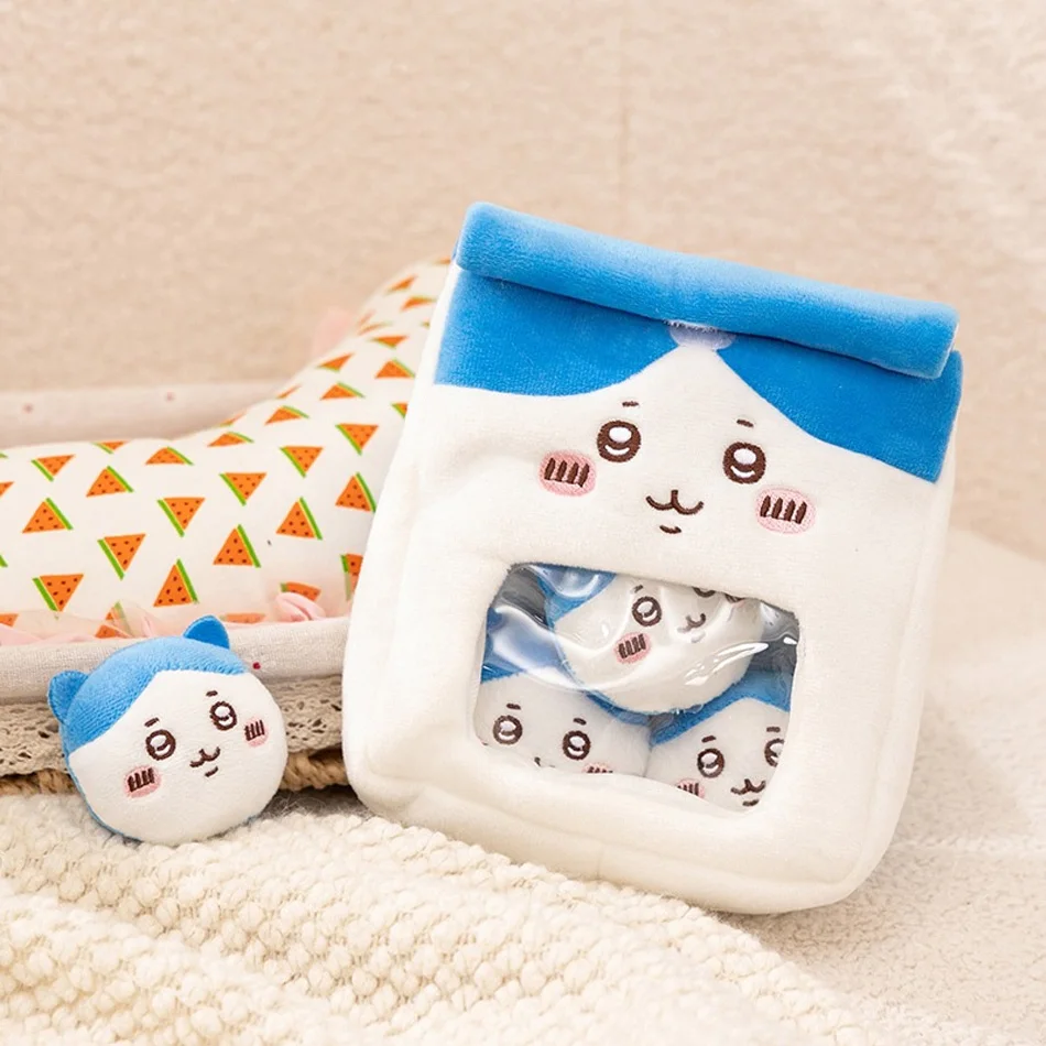 2026 Cute Cartoon  Anime Usagi Hachiware Snack Bag Doll Plush Toy Super Interesting Doll Plush Bag Friend Holiday Gift view 6