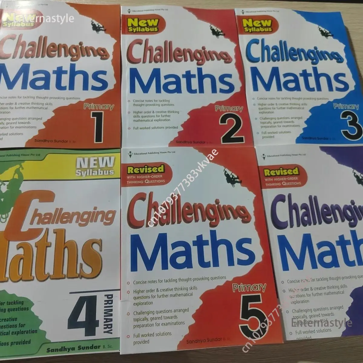 

Singapore Primary School Mathematics Textbook Challenging Maths Enhance Practice Singapore Maths