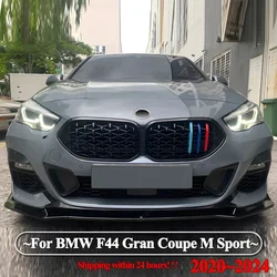 Car Front Bumper Spoiler Lip Splitter Diffuser For BMW 2 Series F44 218i 220i M235i 216d 218d 220d Gran Coupe M Sport 2020-2024