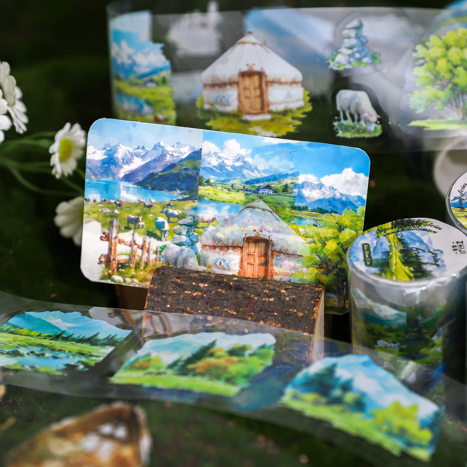 

1pcs/1lot Decorative Adhesive Tapes boundless journey Masking Tapes Scrapbooking DIY Paper Japanese Stickers