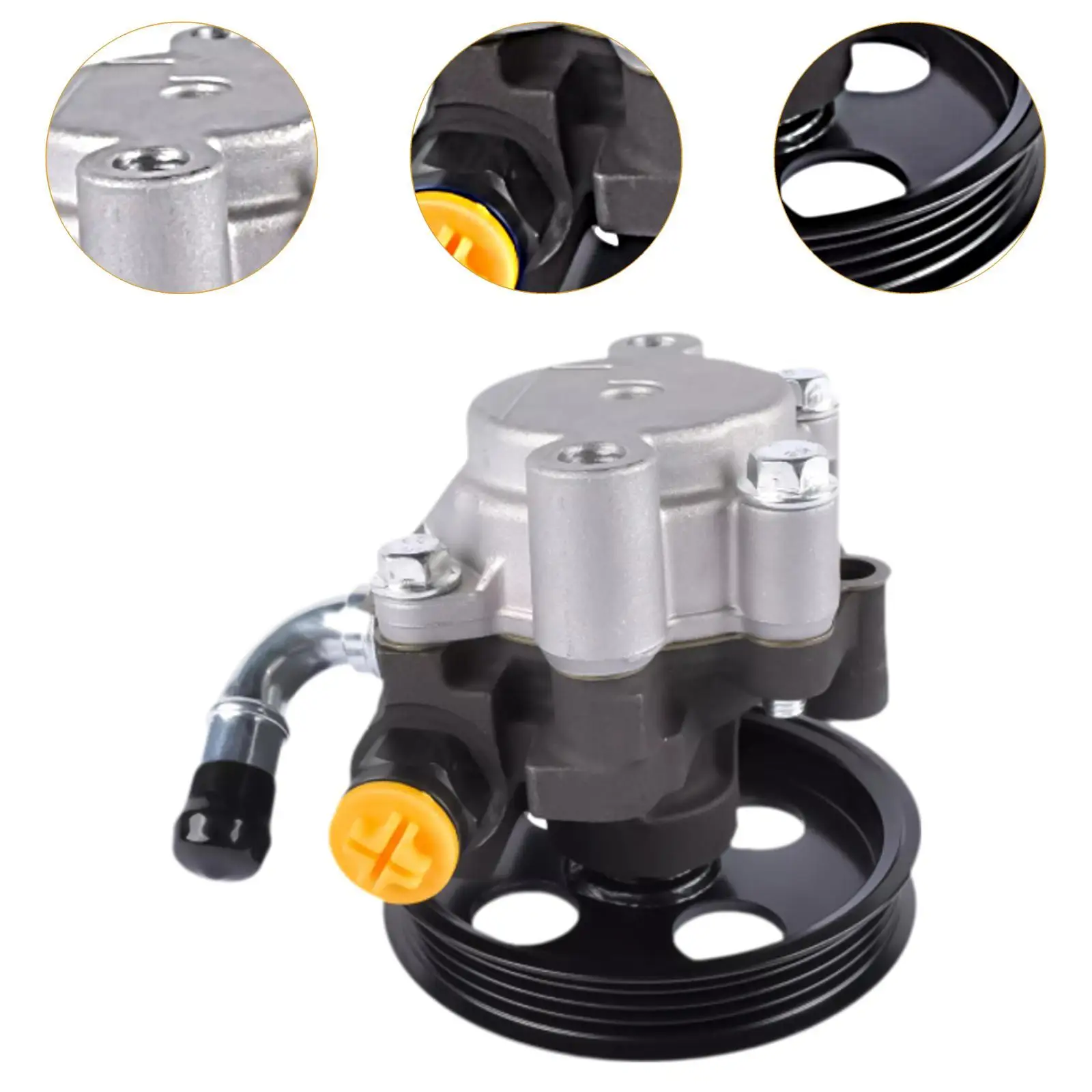

Durable Metal Power Steering Pump Reliable Pulley Replacement Vehicle Hydraulic Kit for Toyota for sienna V6