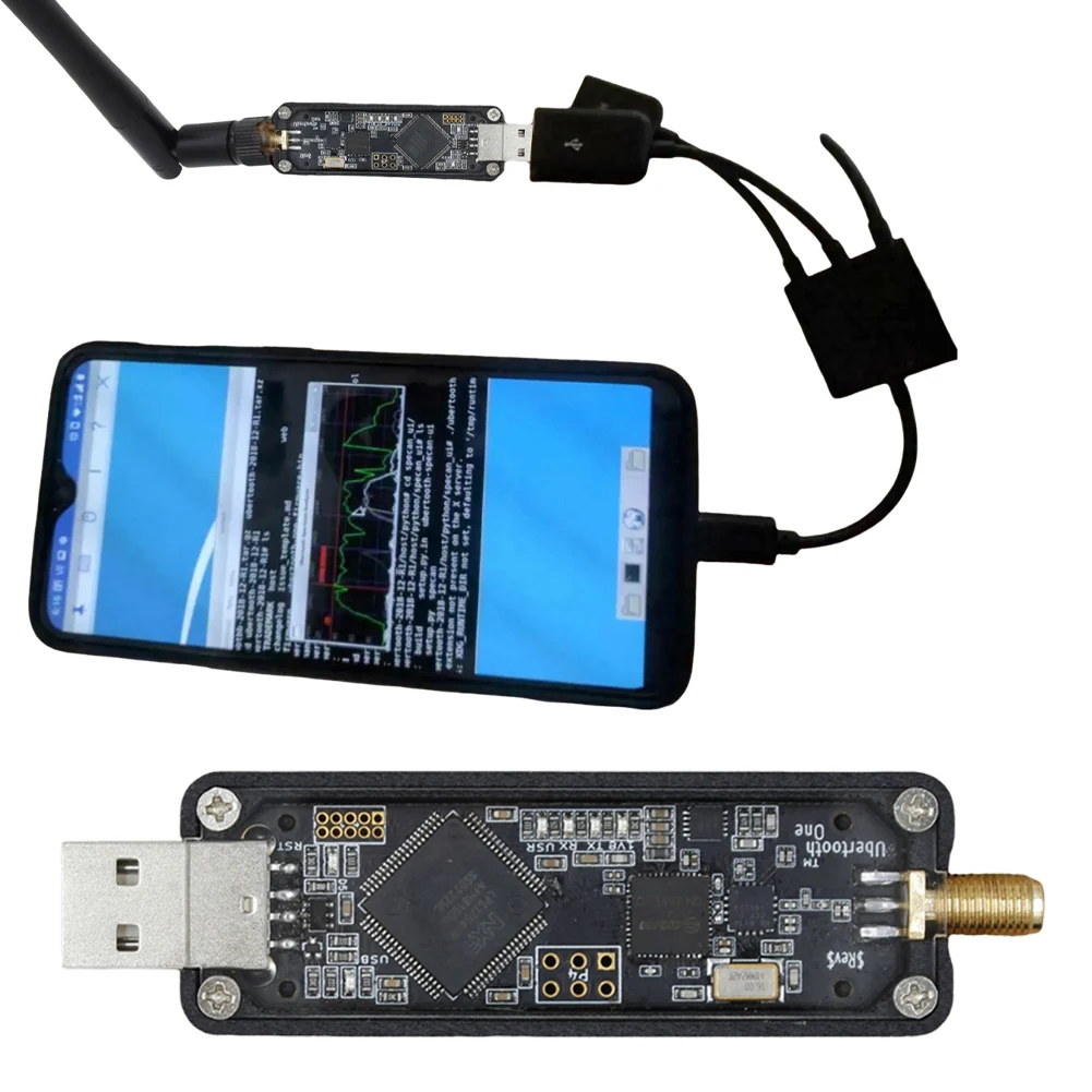 Ubertooth One Wireless Development Platform 2.4 GHz Transmit Receive BT Protocol Analysis Open Source Device Supports BLE