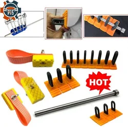 Neue Paintless Auto Dent Reparatur Werkzeug Tough Starke Dent Extractor Griff Gelb Heber Kleber Guides Remover Kit Für Auto Dent reparatur