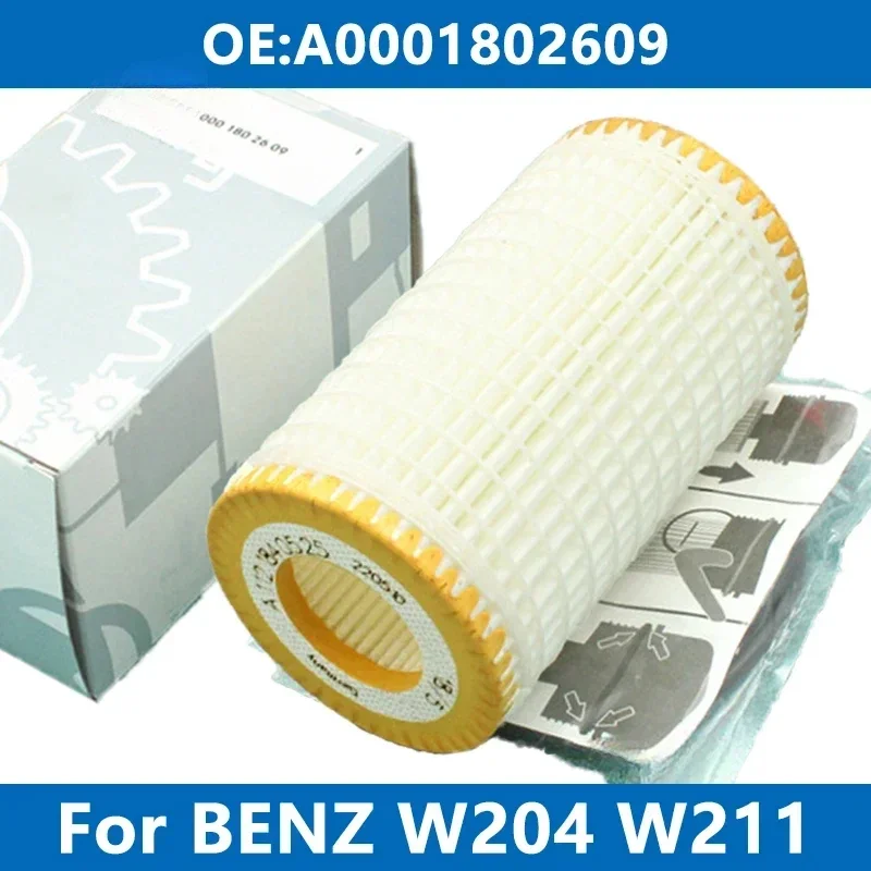 

Car Oil Filter Kit A0001802609 For Mercedes Benz W203 W204 W211 W212 W221 C240 C280 E280 E320 S320 S350 CLS GLK M R M272 Engine