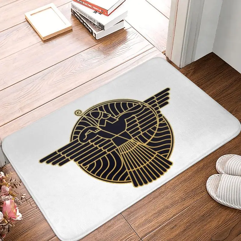 The Assyrian King Front Door Floor Entrance Mats Indoor Aram Suryoyo Flag Bathroom Kitchen Doormat Toilet Carpet Rug