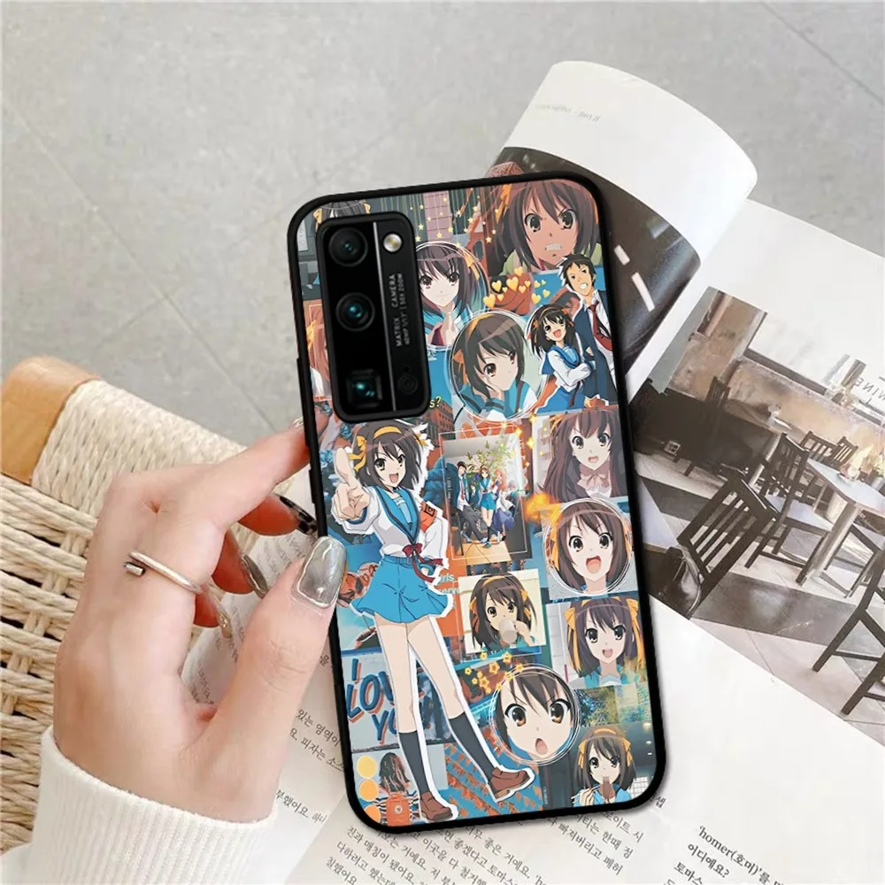 Haruhi Suzumiya Phone Case For Huawei Honor 10 lite 9 20 7A 9X 30 50 60 70 pro plus Soft Silicone Cover