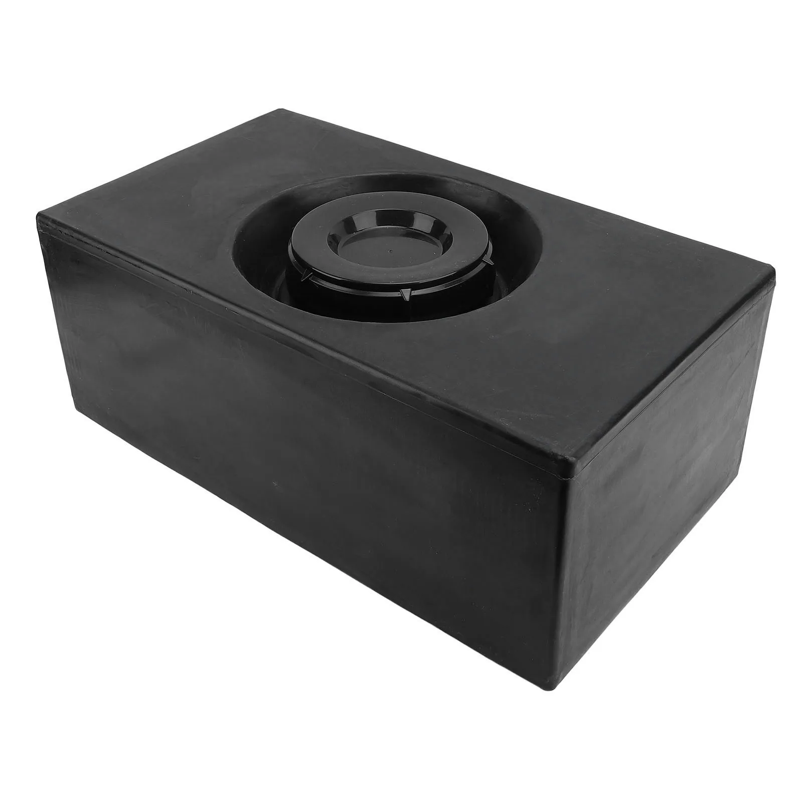 

8 Gallon RV Water Storage Food Grade PE Fresh Water Holding for Trailer Camper Boat Yacht Black 8 Gallon Water