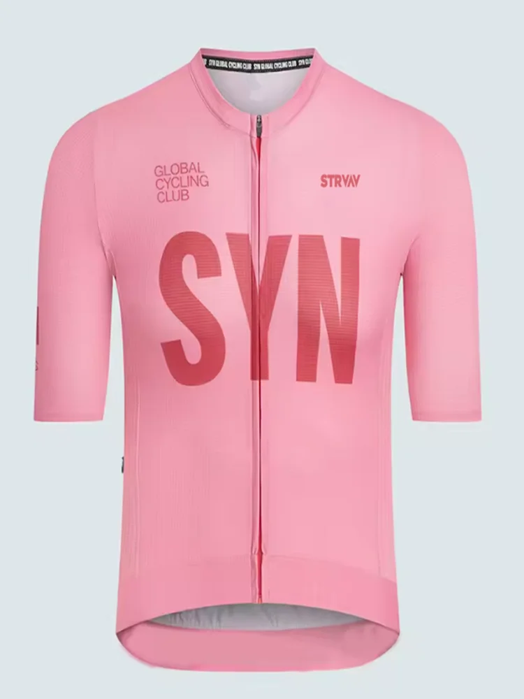 

New Style Strvav Team Cycling Jersey men 2025 Summer Women Short sleeve Jersey Bicycle Sports Riding Bicycle Shirts