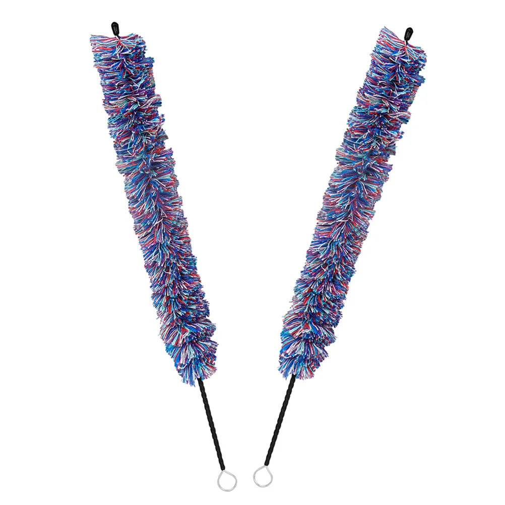 

2 Pcs Saxophone Instrument Cleaning Tools Clarinet Cotton Thread Music Flute Brush