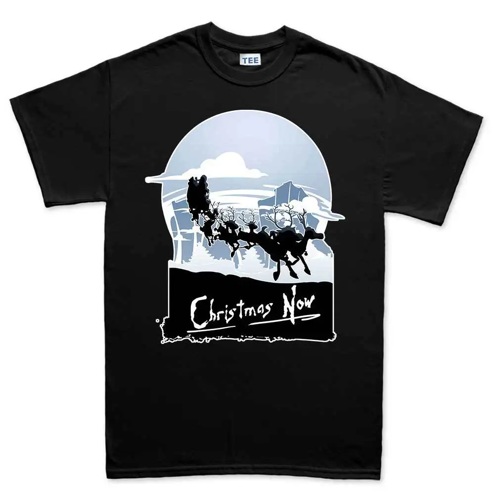 Christmas Xmas Now New Gift Apocalypse Mens T shirt Tee Top Tshirt