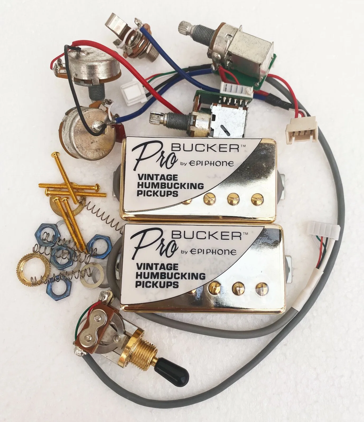 

Гитарные звукосниматели E/PI ProBucker с комплектом проводки для гитар-хамбакеров E/PI L/P S/G