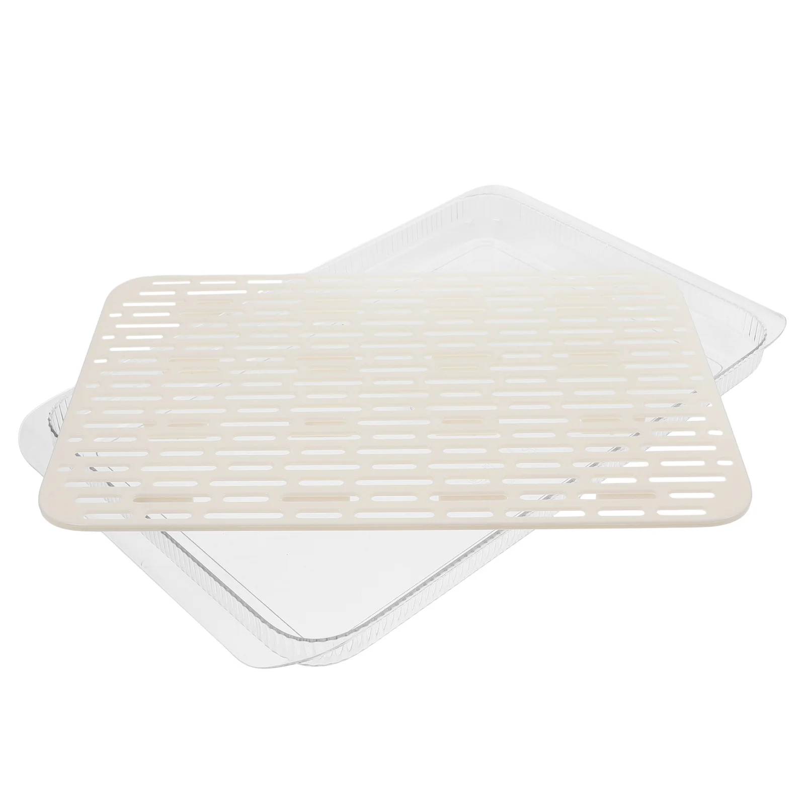 

Stylish Kitchen Drainage Tray Effective Drainage Multi-Functional Design Fruits Desserts Tea Sets Home Afternoon Tea Dinners