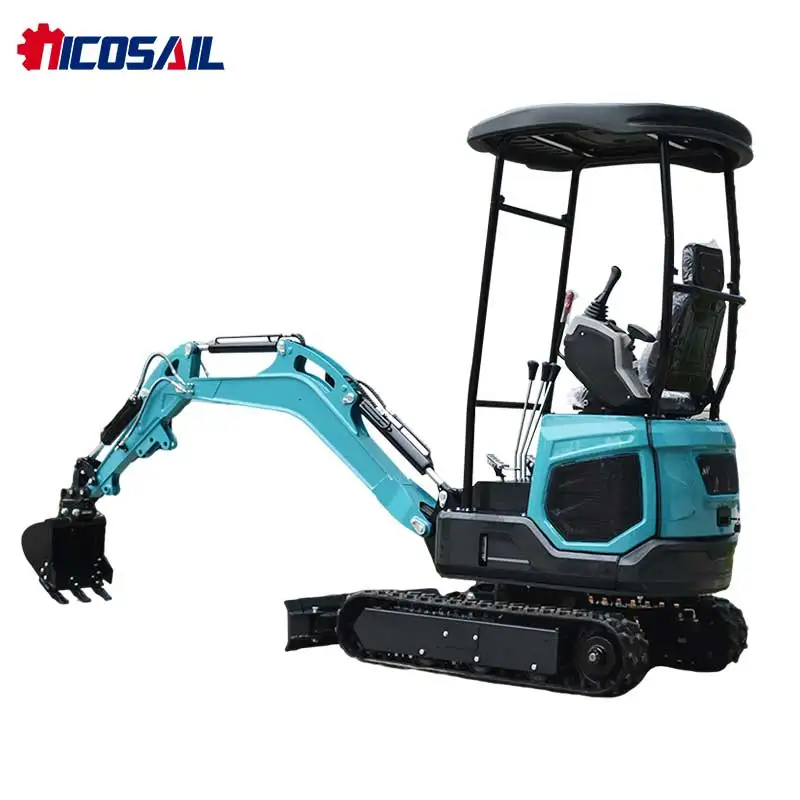 حفارة زاحفة صغيرة للاستخدام في البناء والحديقة - بأسعار معقولة وصغيرة الحجم مع شحن مجاني