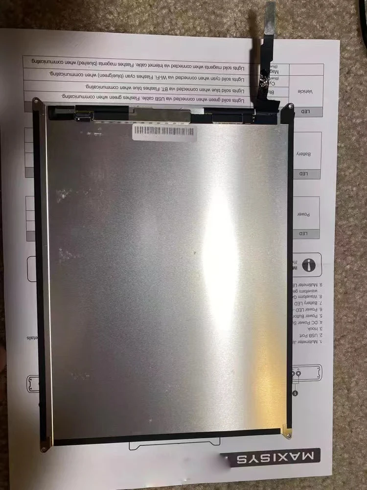 Touch Voor Autel Maxisys Ms919/Ms909/Autel Maxisys Ultra/Autel Ms919 Pro Ultra Touch Sensor Auto Scanner Lcd-Scherm