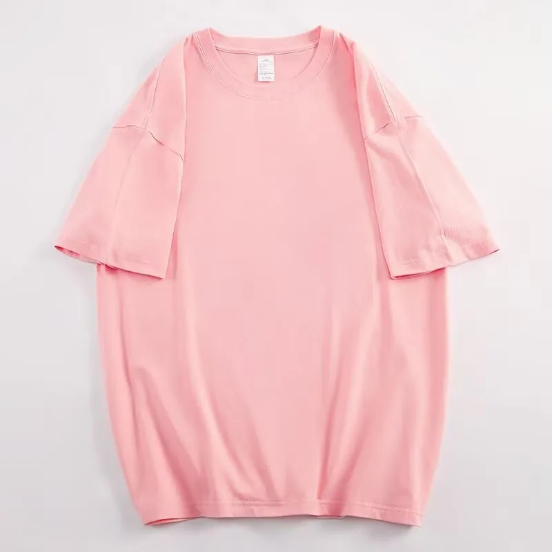 Mens T Shirt For Man 15 Color Options 200g Pure Cotton Short Sleeve Tee Breathable Daily Wear Classic Design