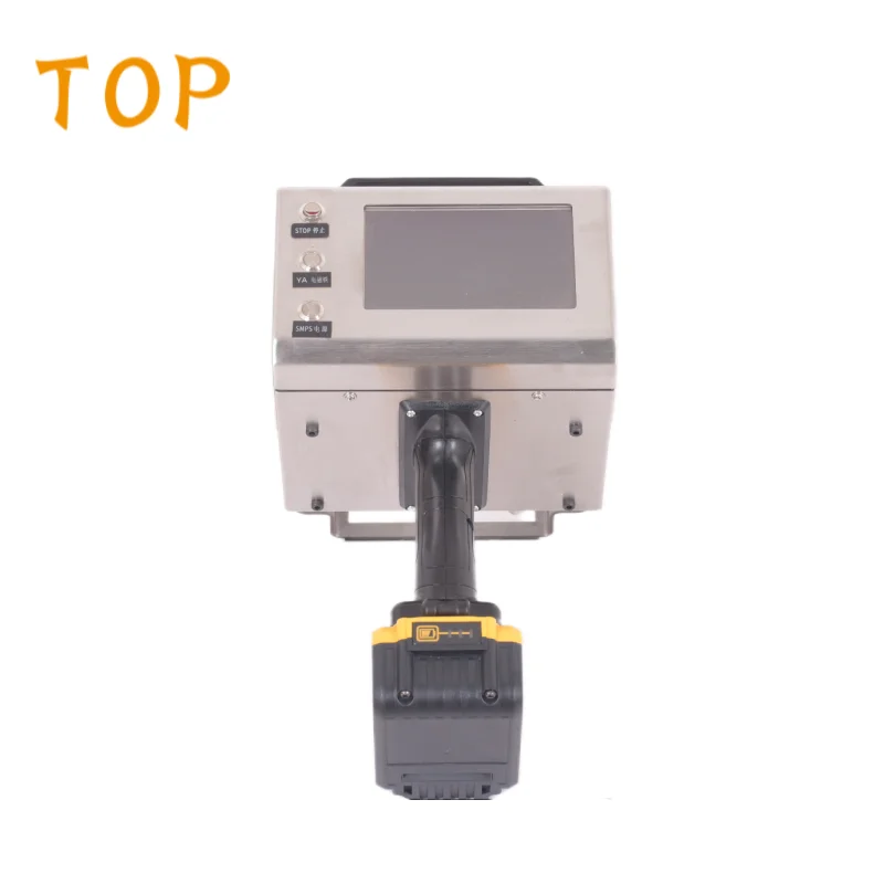 

TOP Portable Desktop Smart Touch Integrated Metal Customized Steel Engrave Portable Code Dot Marking Machine