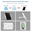LS VISION 4G ソーラールーター屋外 WiFi リピーター 15 ワットソーラーパネル 20000mAh バッテリー 5V 電源カメラ/電話サポート防水 6