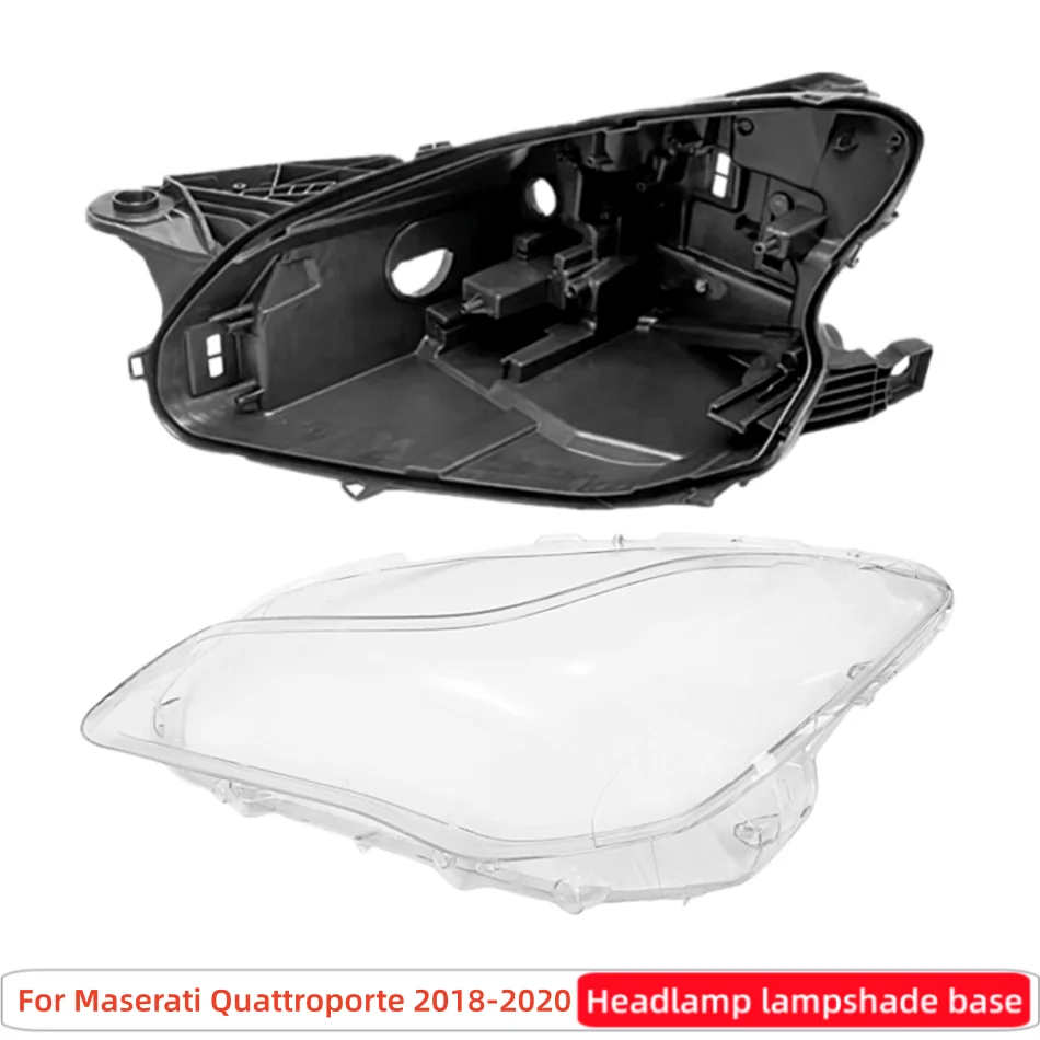 For Maserati Quattroporte 2018 2019 2020 Car Accesorries Base Head Lamp Shell Headlamp Base Fixing Bracket Headlights Lamp Lens