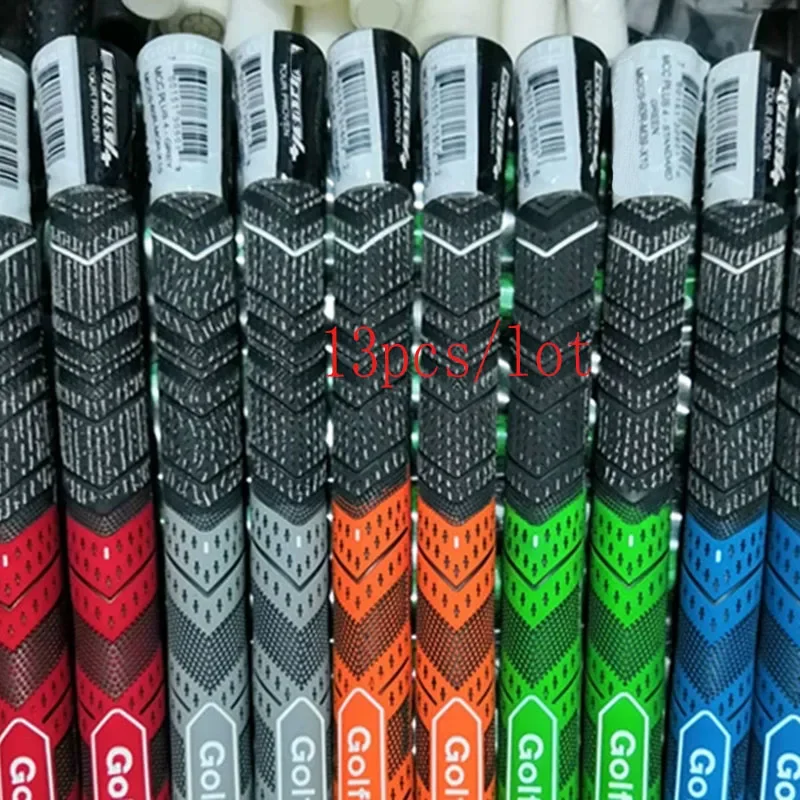 

13pcs Standard/Midsize Rubber Cotton Yarn Golf Club Grips Iron and Wood PLUS 4 Universal Accessories