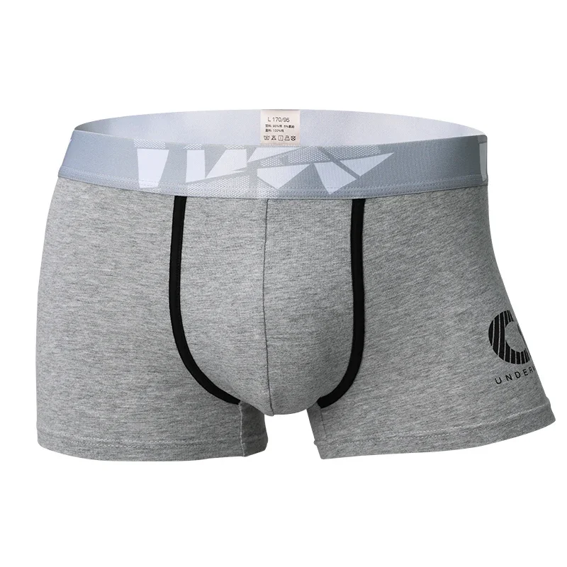 Herrenunterwäsche, Herren-Shorts aus Baumwolle, Boxershorts, Persönlichkeit, Jugend-Boxershorts, atmungsaktive, sommerliche, dünne, modische, dünne Hosen