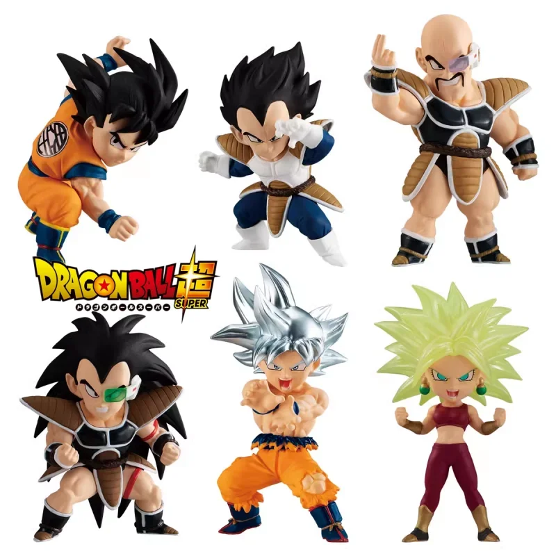 Bandai-figuras de acción de Dragon Ball Z, Shokugan, Adverge 13, Kakarotto, Son Goku, Gohan, Vegeta, Piccolo, Dodoria, Zarbon, freezer, juguetes