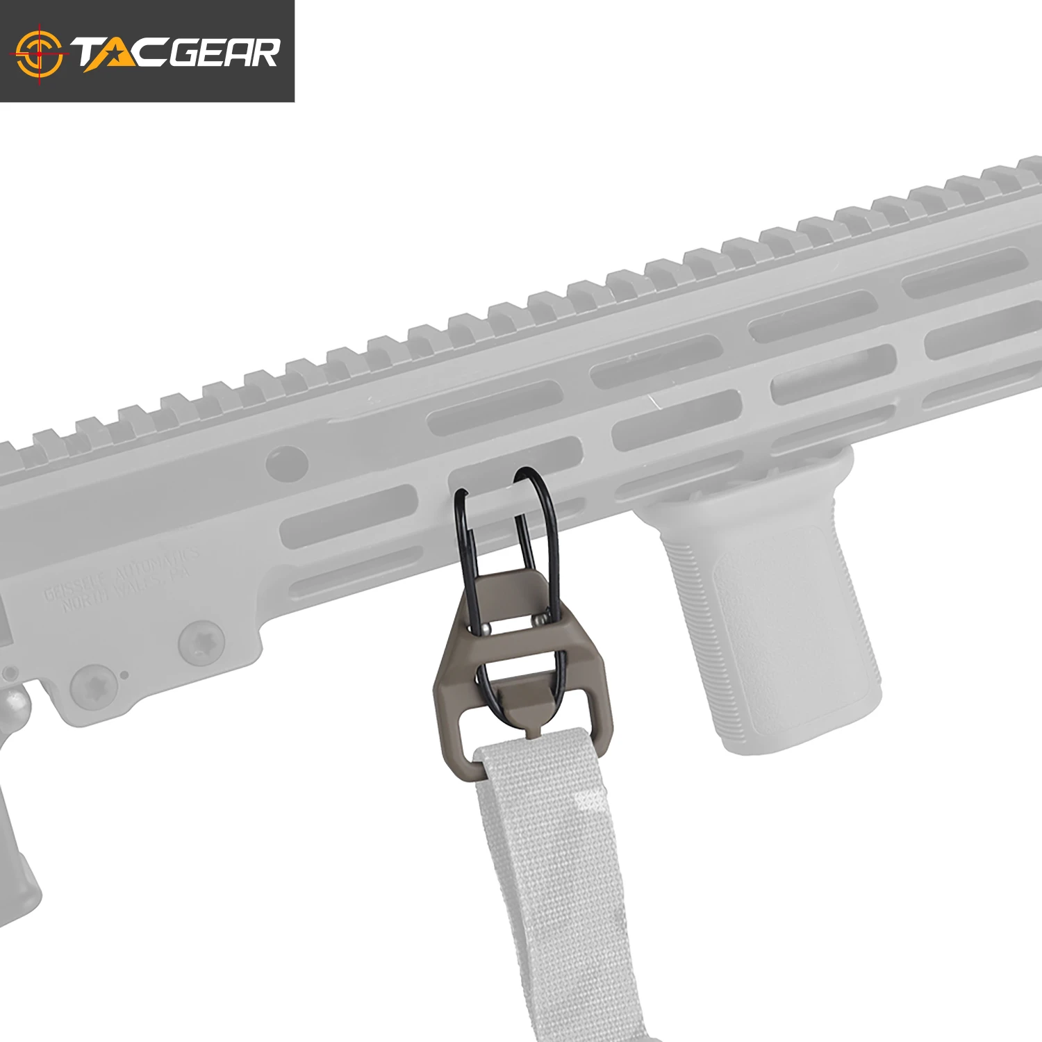 

TACGEAR AK AR Rifle Rail V2 Strap Quick Release Buckle